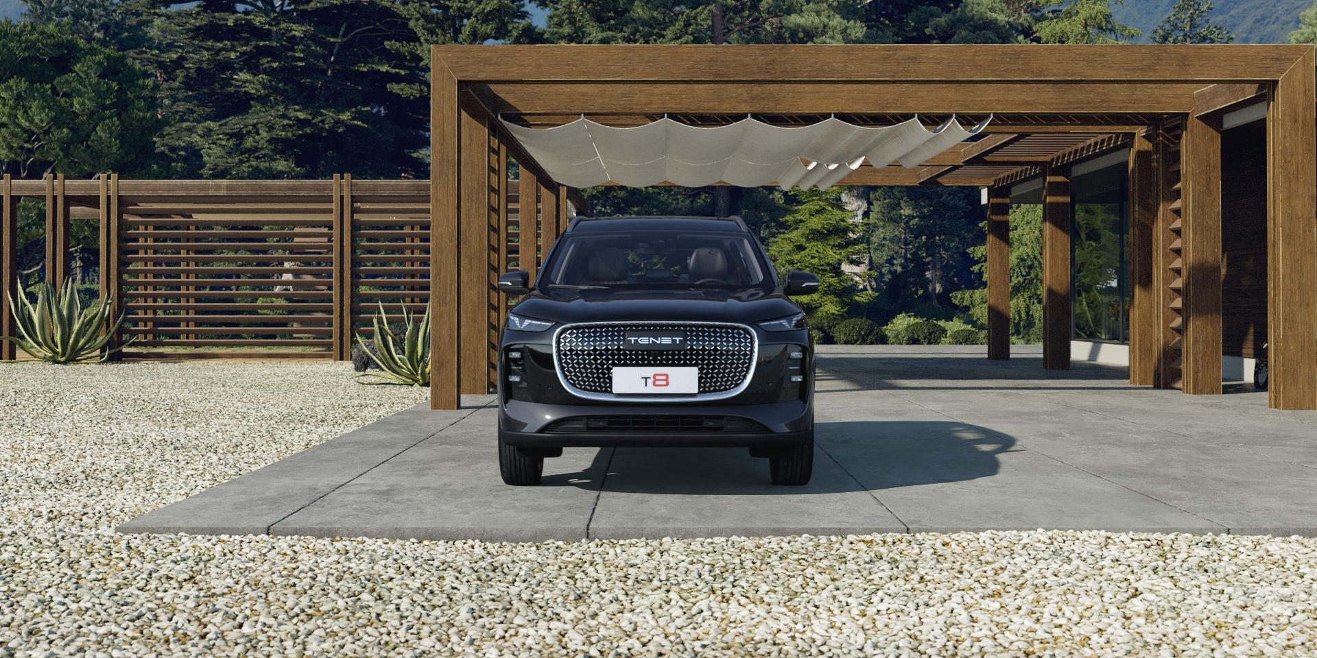 Интерьер/салон нового автомобиля TENET T8