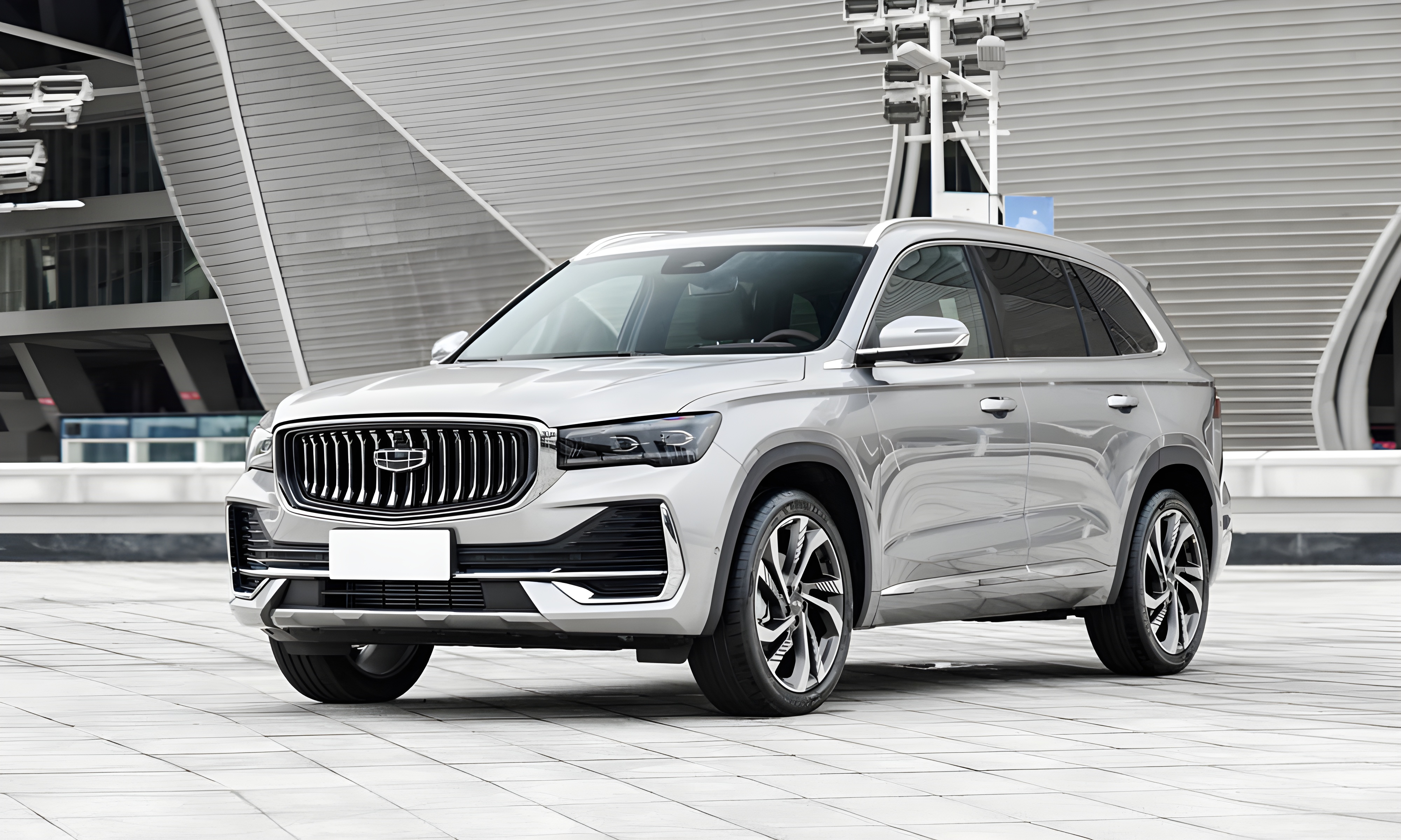 Внешний вид нового автомобиля Geely Monjaro