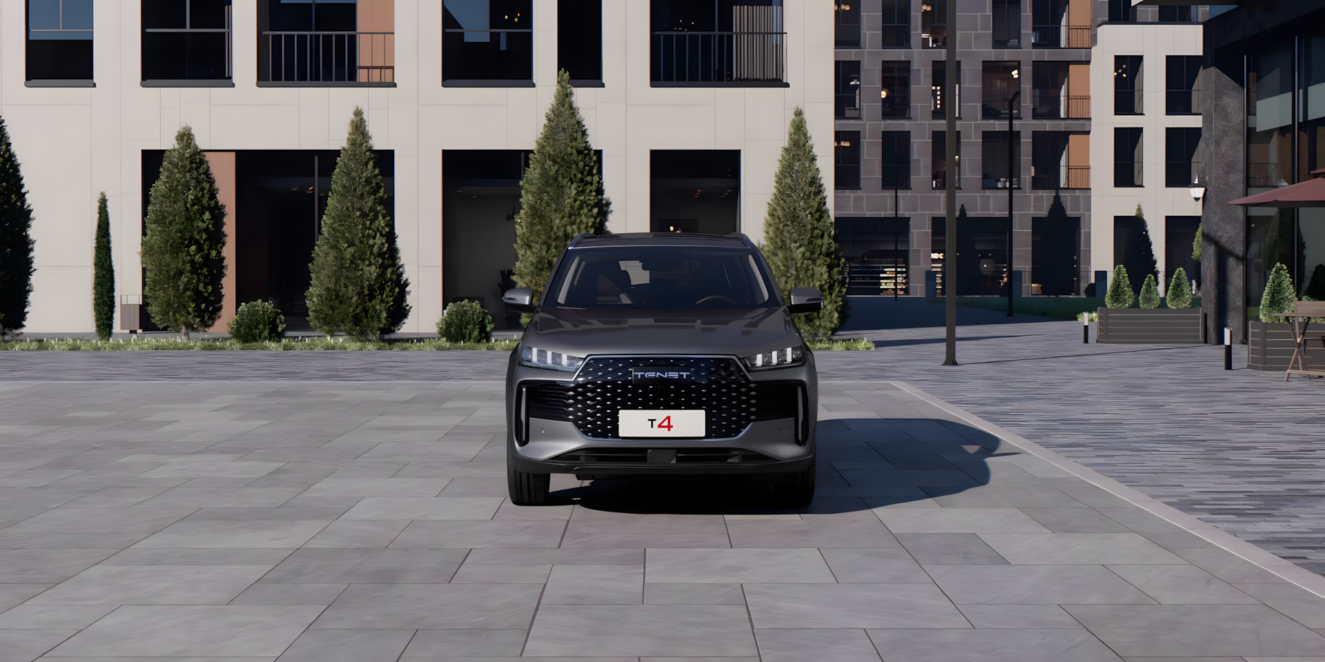 Интерьер/салон нового автомобиля TENET T4