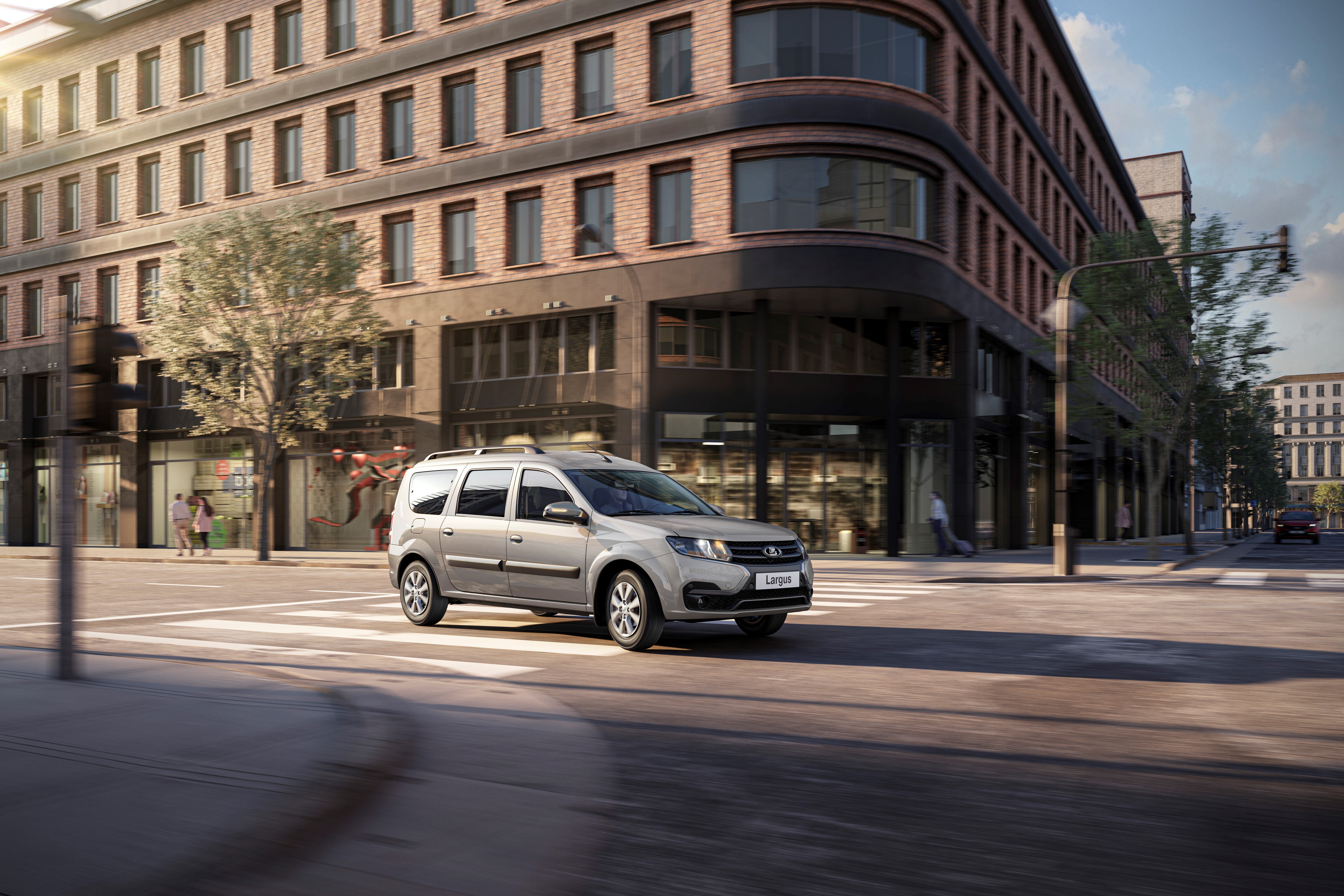 Интерьер/салон нового автомобиля LADA Largus 7 мест