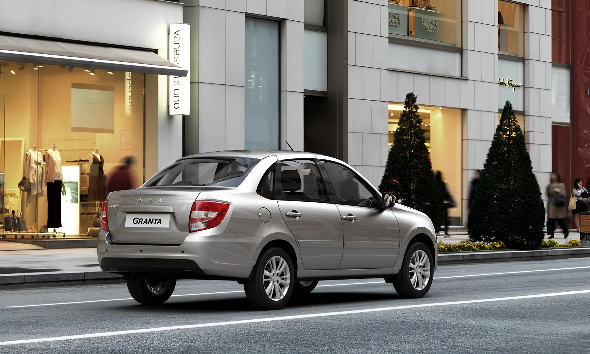 Внешний вид нового автомобиля LADA Granta Седан