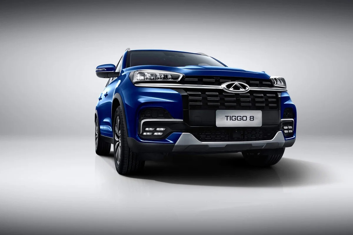 Внешний вид нового автомобиля Chery Tiggo 8