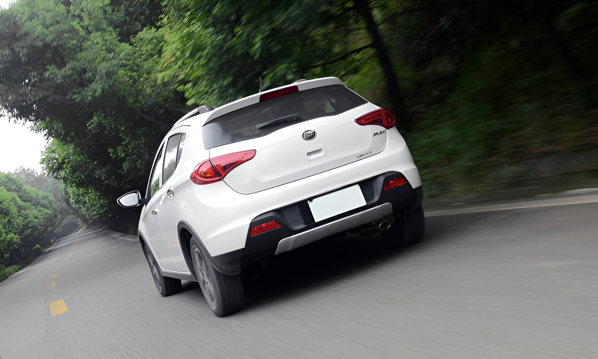 Внешний вид нового автомобиля Lifan X50