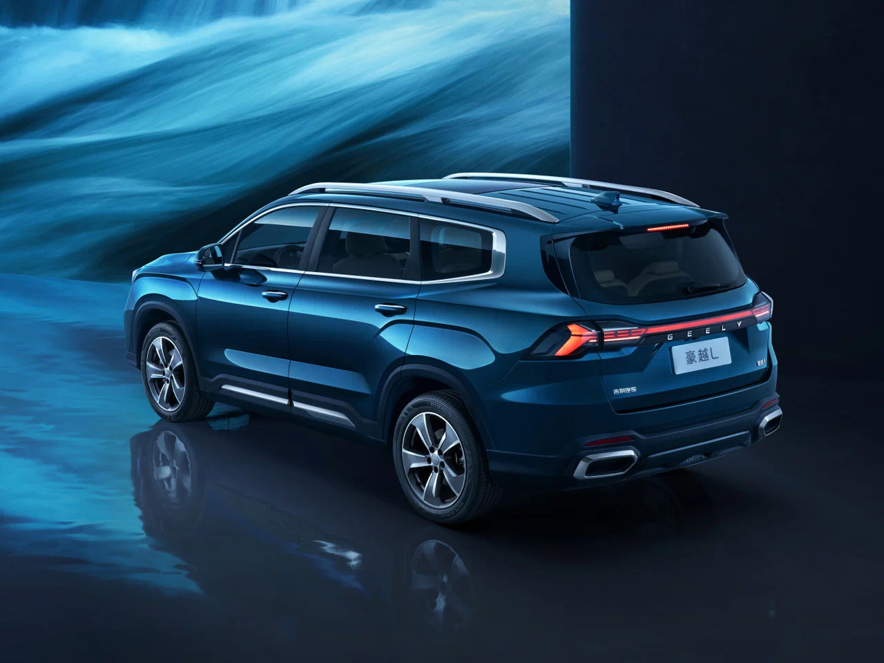 Внешний вид нового автомобиля Geely Haoyue L