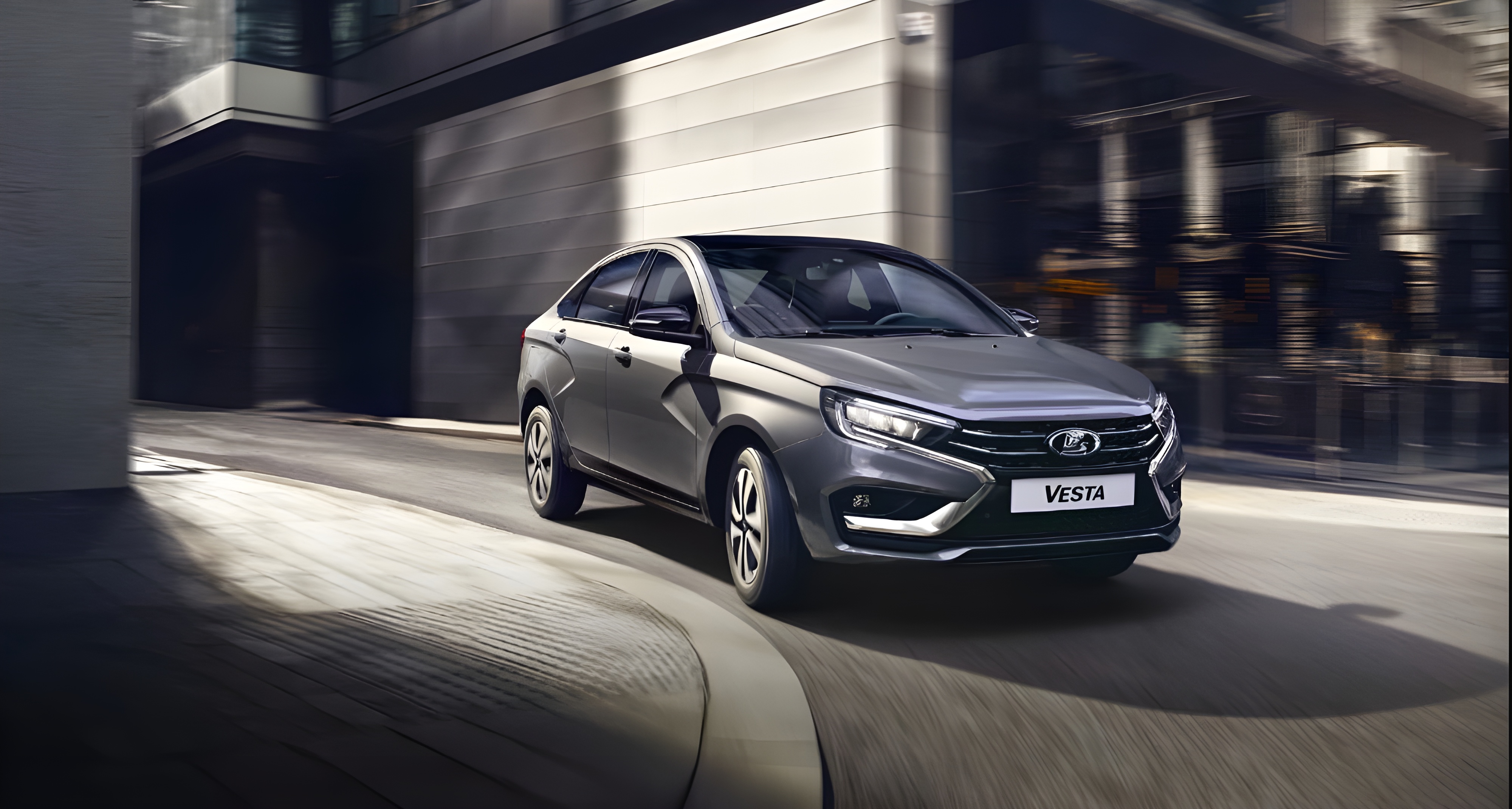 Внешний вид нового автомобиля LADA Vesta