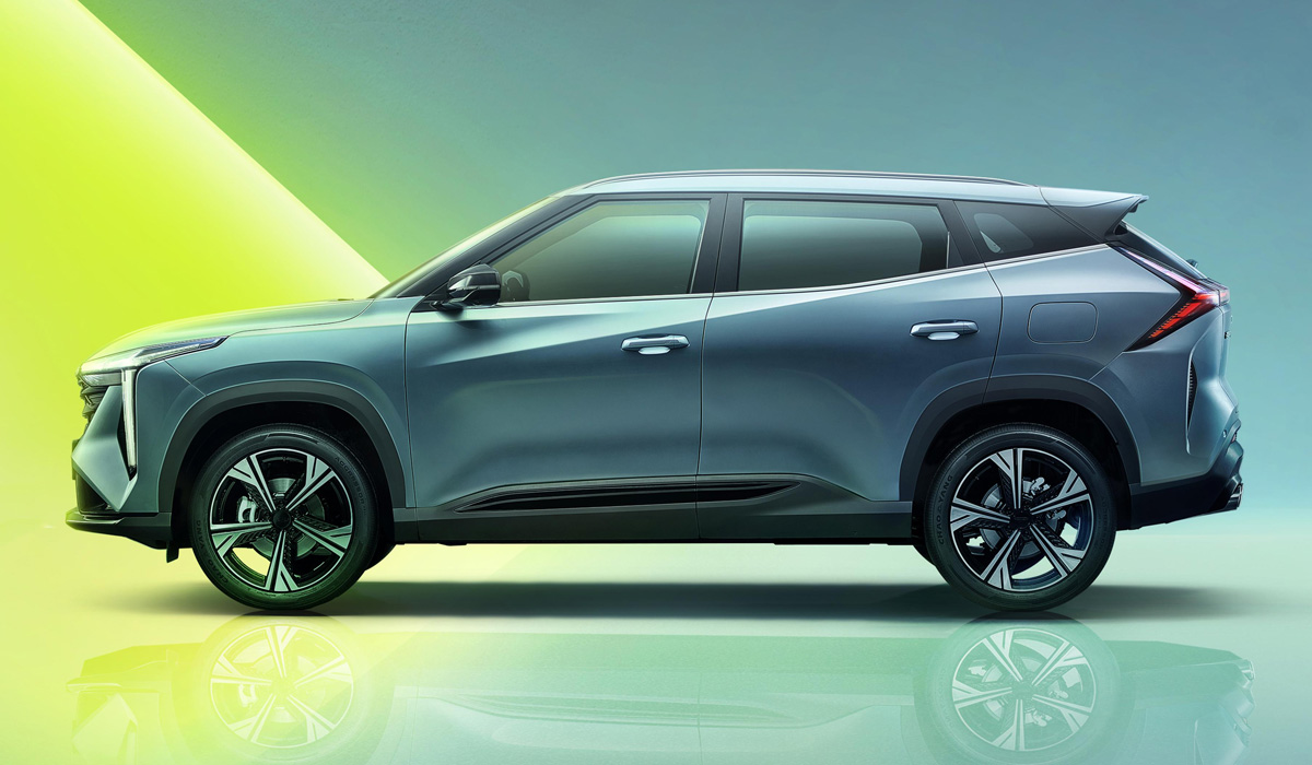 Внешний вид нового автомобиля Geely Boyue Cool