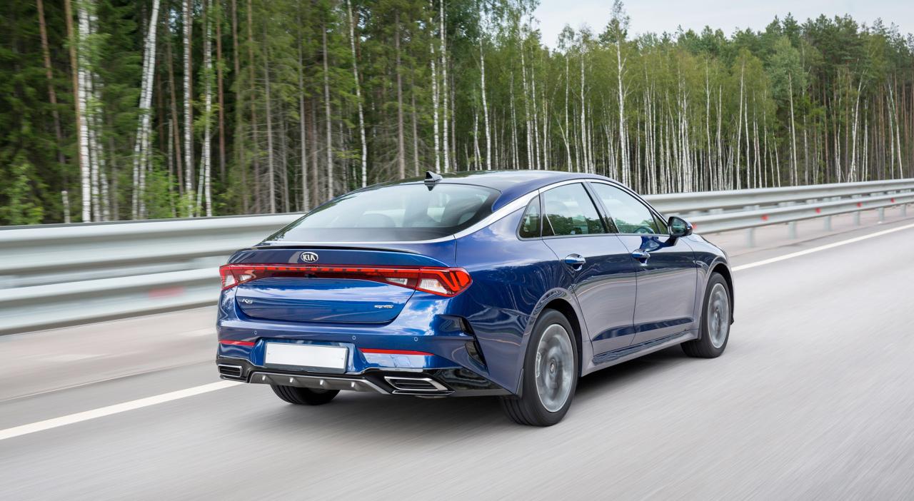 Интерьер/салон нового автомобиля Kia K5