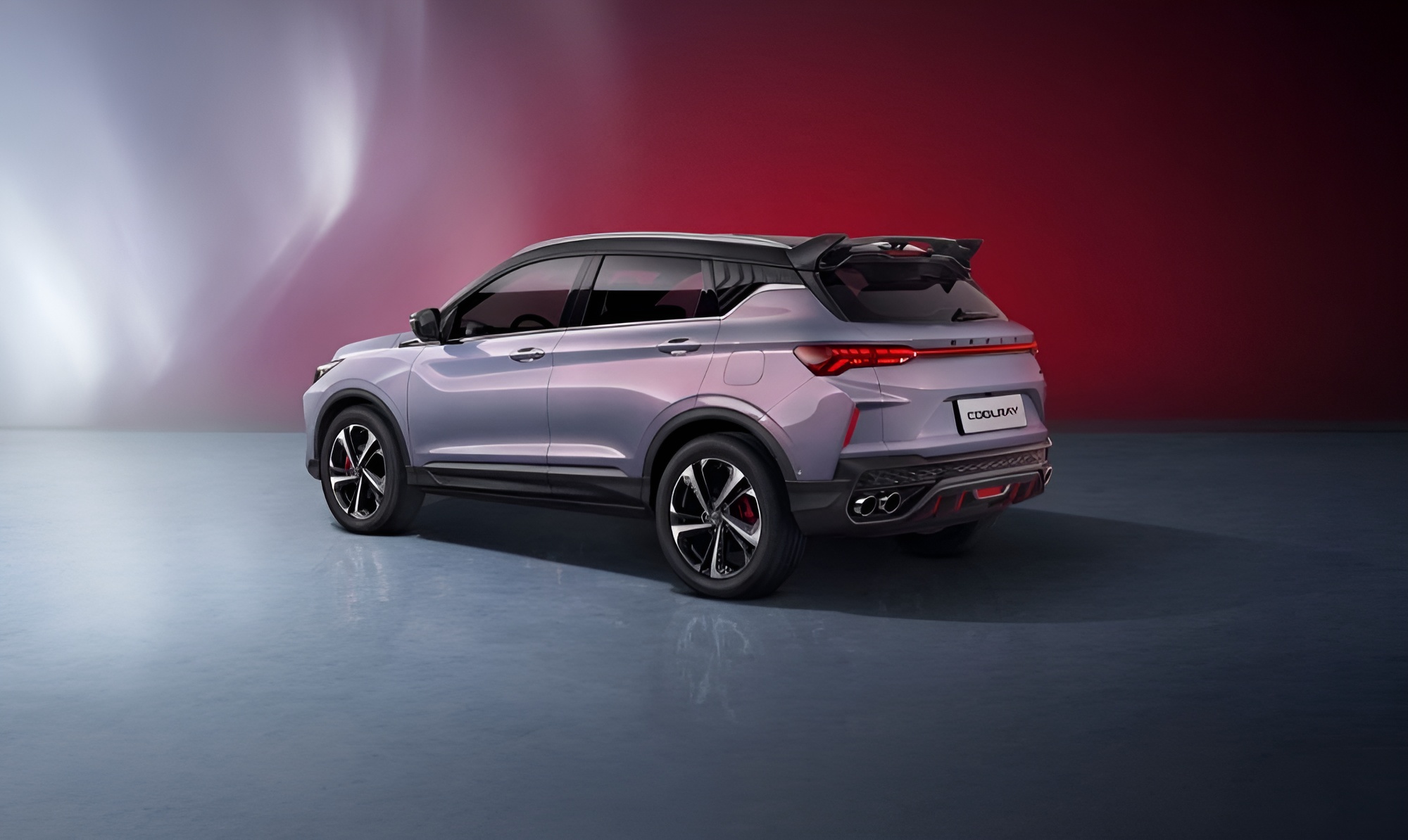 Внешний вид нового автомобиля Geely Coolray NEW