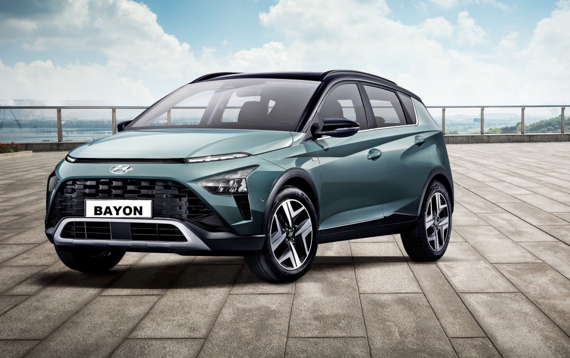 Внешний вид нового автомобиля Hyundai Bayon