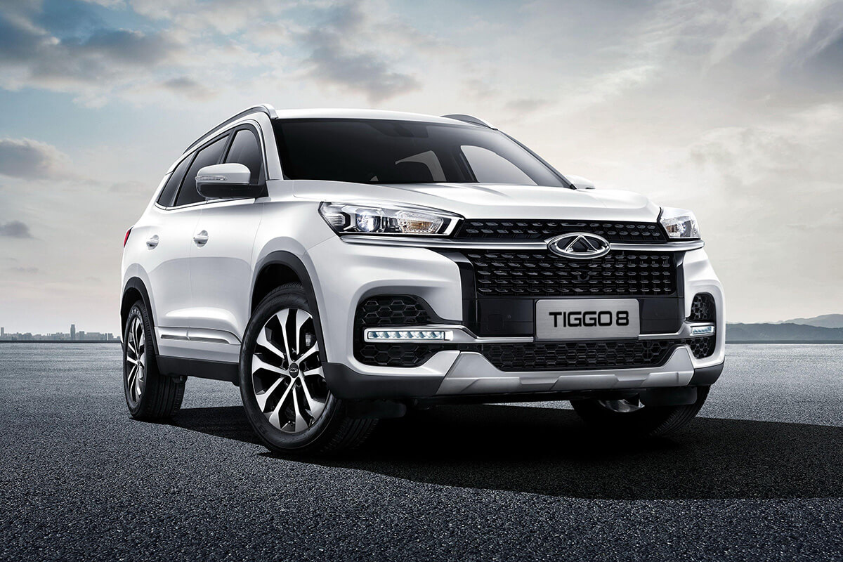 Внешний вид нового автомобиля Chery Tiggo 8