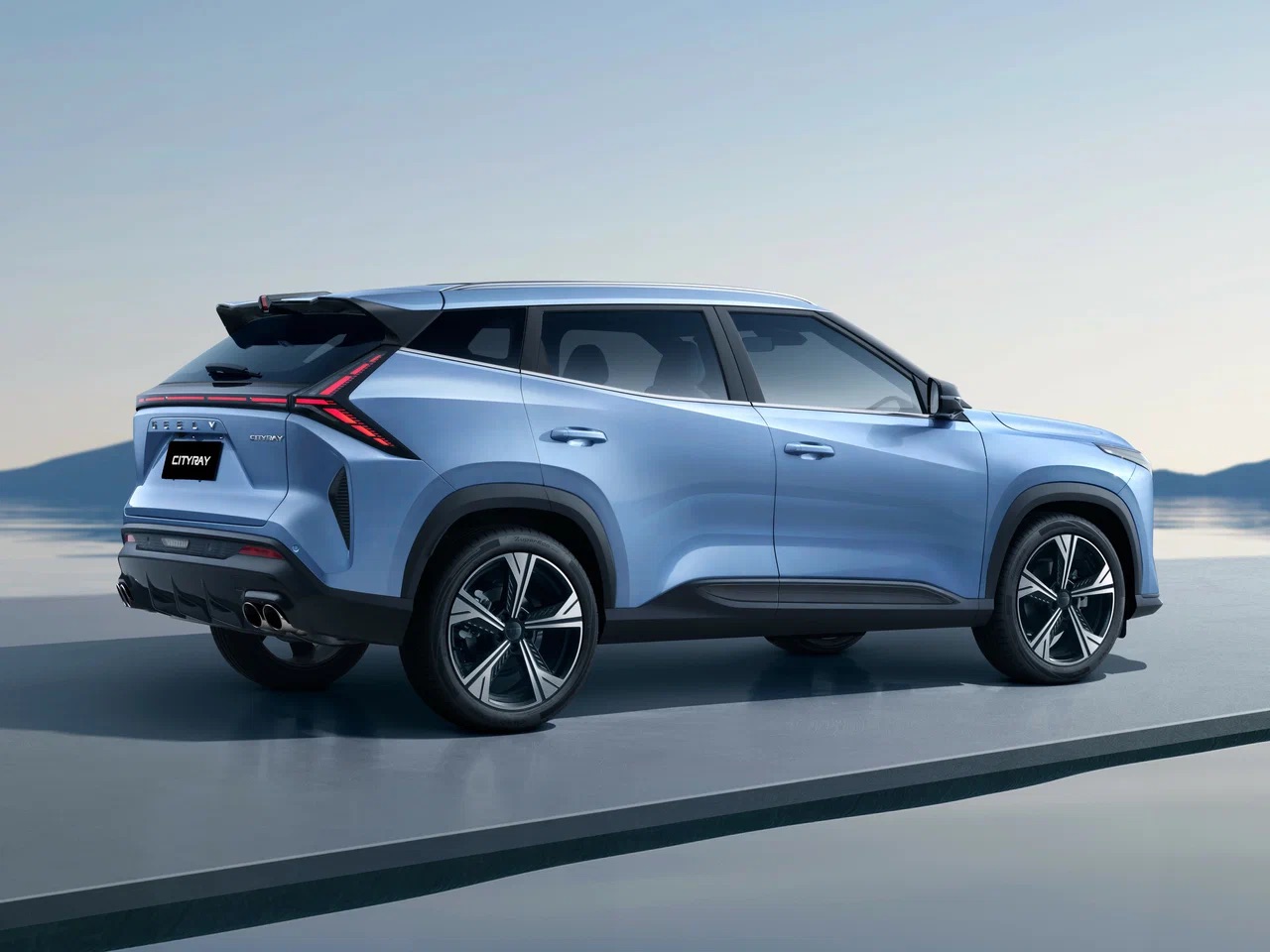 Интерьер/салон нового автомобиля Geely Cityray
