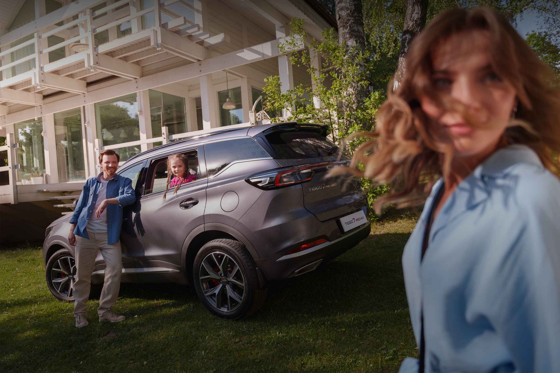 Внешний вид нового автомобиля Chery Tiggo 7 Pro Max