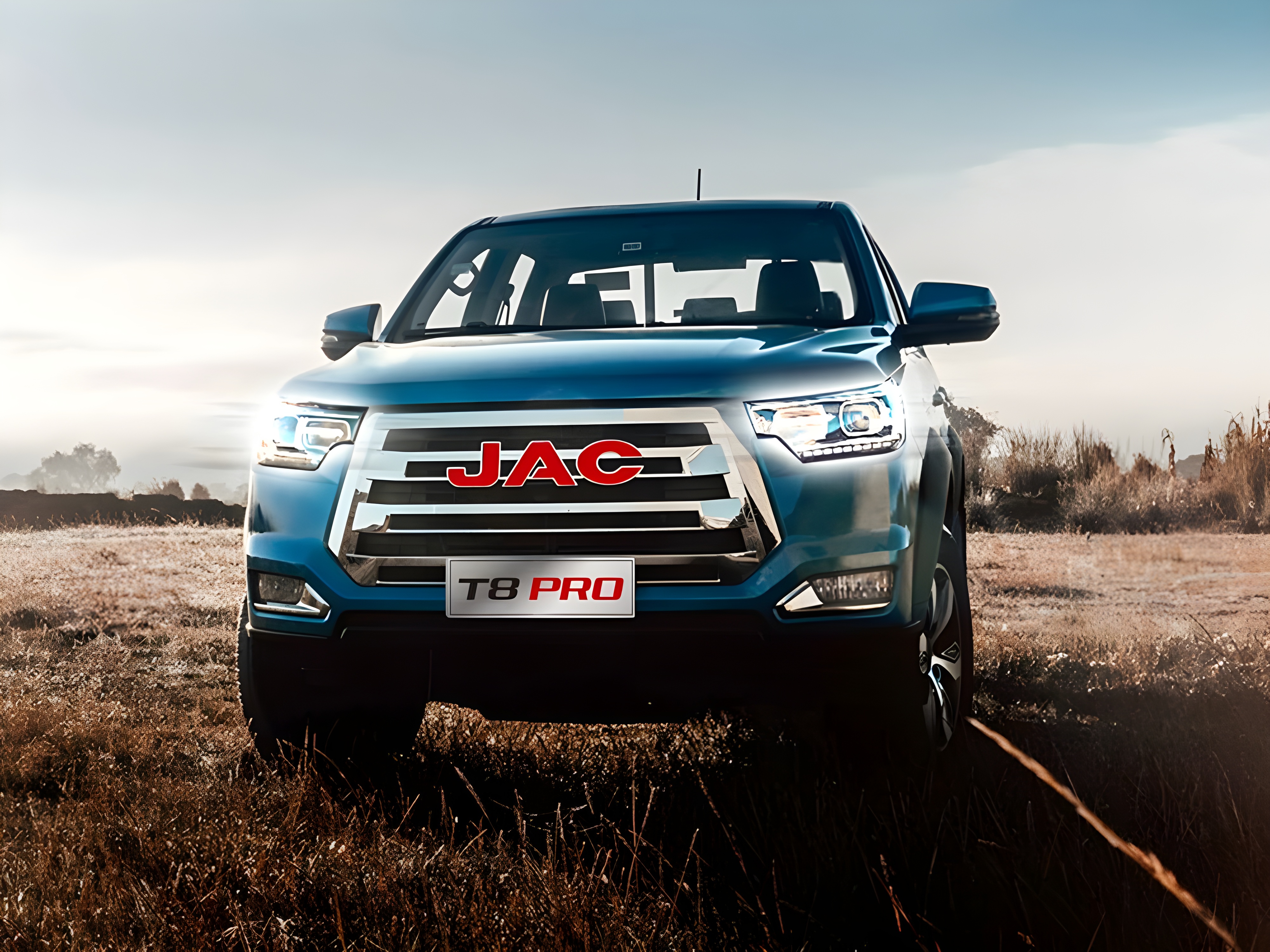 Внешний вид нового автомобиля JAC T8 Pro