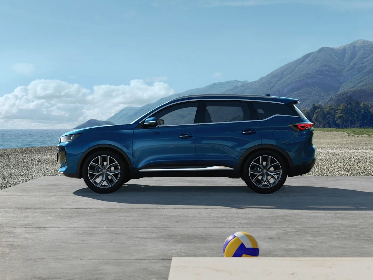 Интерьер/салон нового автомобиля Chery Tiggo 7L