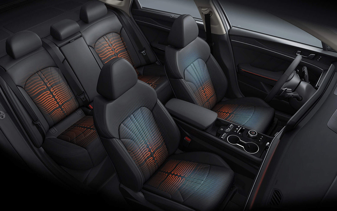 Интерьер/салон нового автомобиля Kia K5 NEW