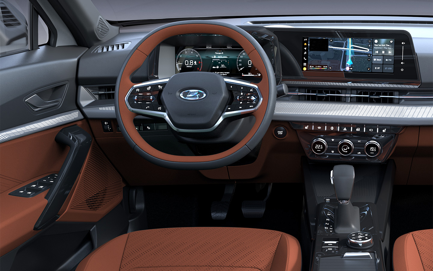 Интерьер/салон нового автомобиля LADA Azimut