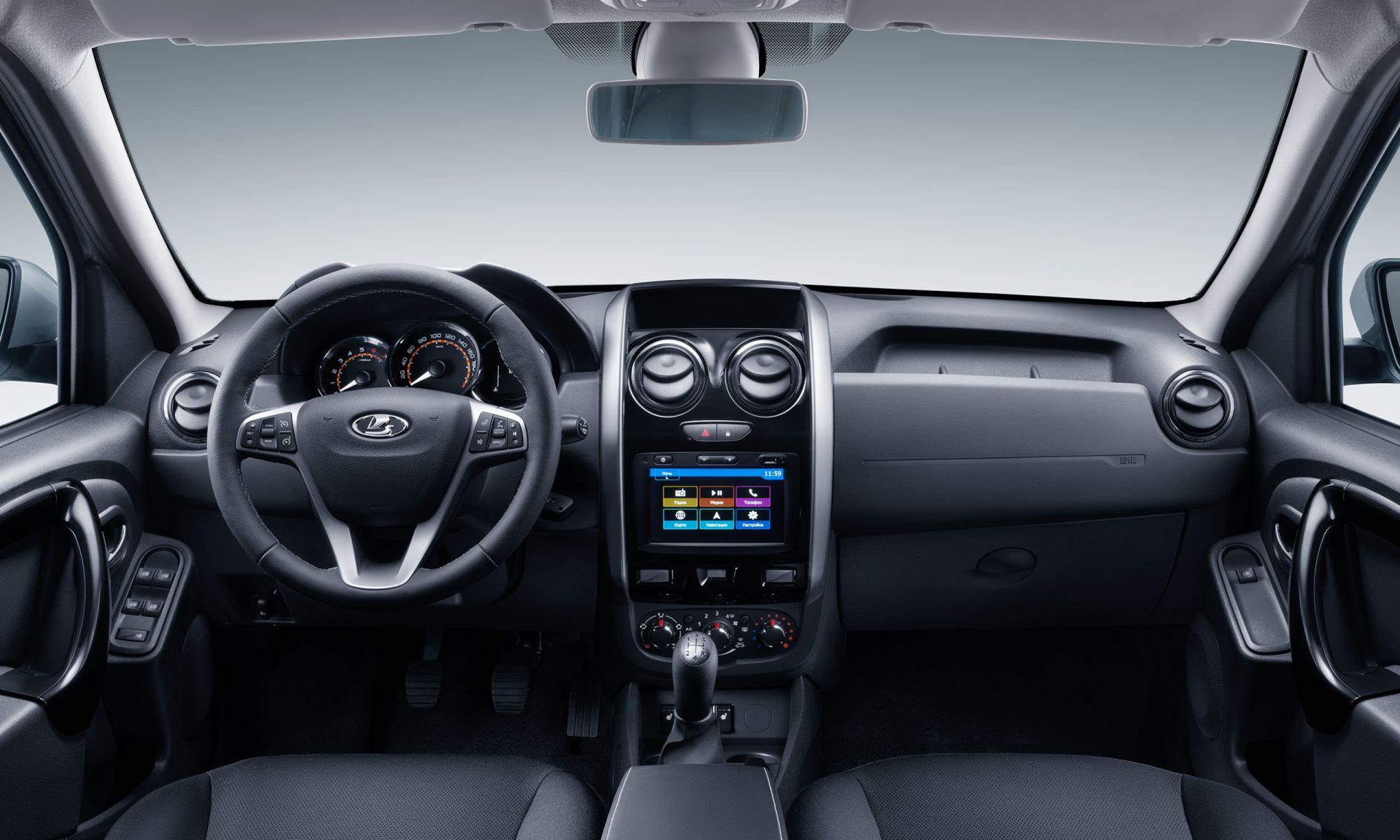 Интерьер/салон нового автомобиля LADA Largus 7 мест