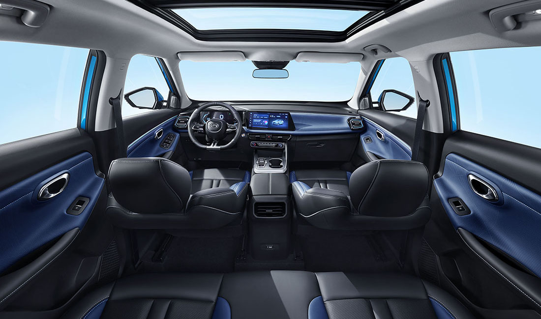 Интерьер/салон нового автомобиля GAC GS3