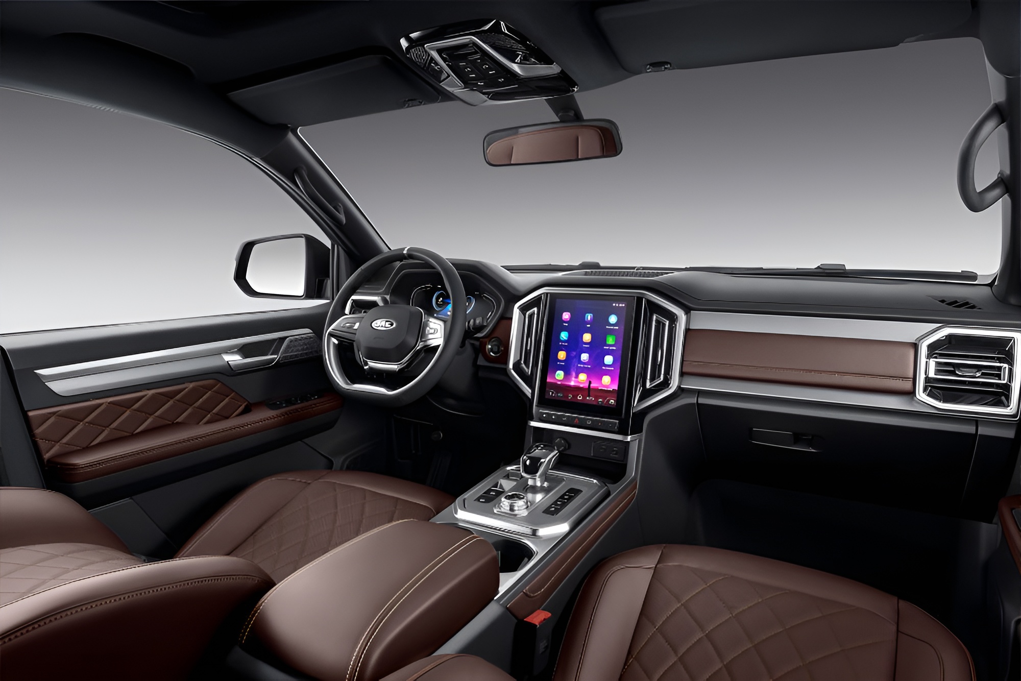 Интерьер/салон нового автомобиля JAC T9