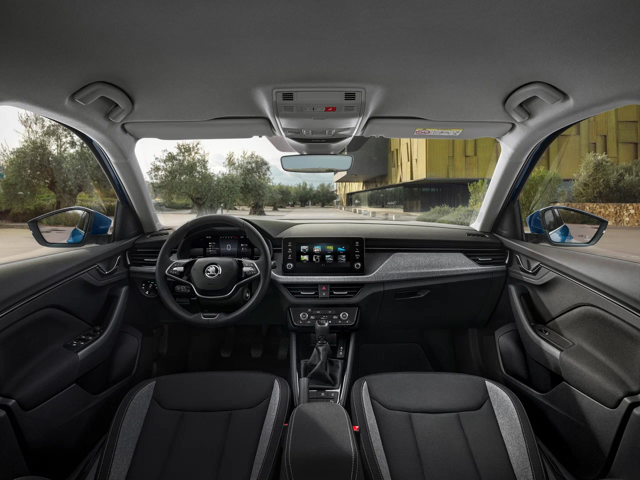 Интерьер/салон нового автомобиля Skoda Kamiq
