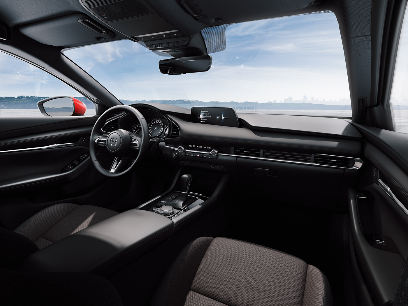Интерьер/салон нового автомобиля Mazda 3