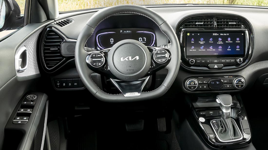 Интерьер/салон нового автомобиля Kia Soul NEW