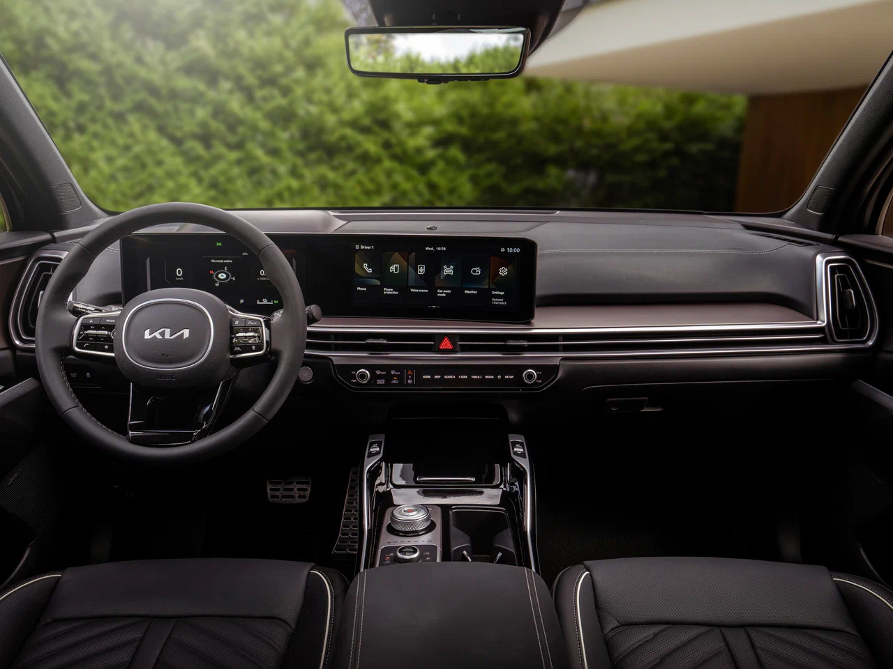 Интерьер/салон нового автомобиля Kia Sorento