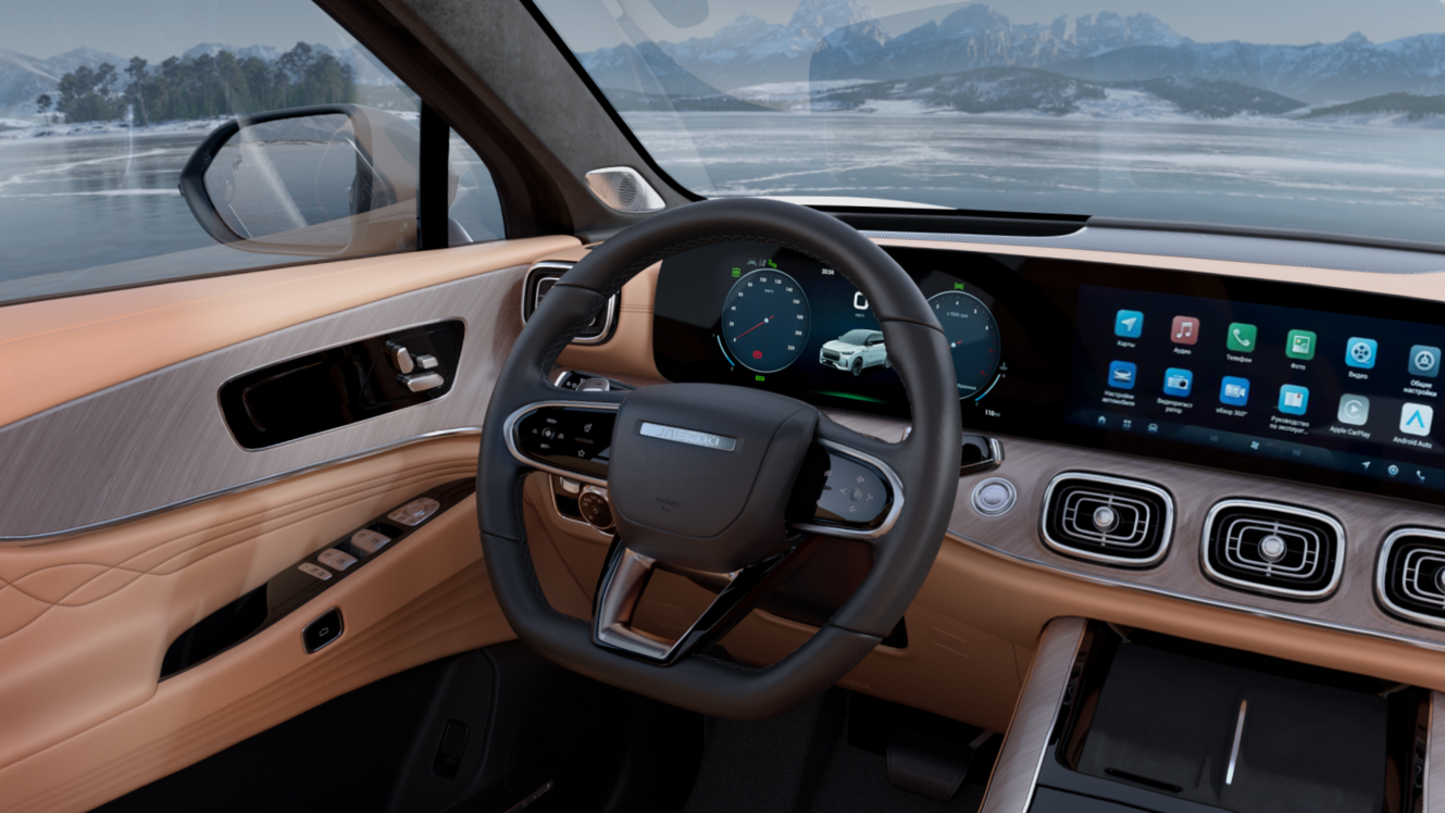 Интерьер/салон нового автомобиля JAECOO J8