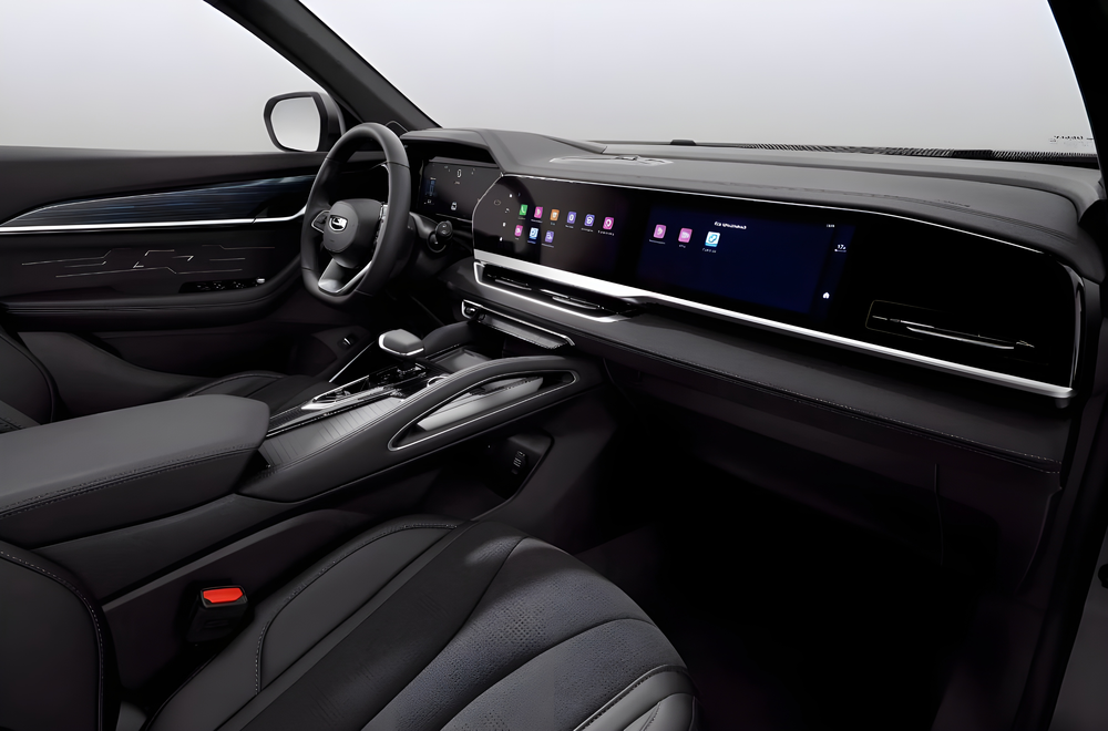 Интерьер/салон нового автомобиля Geely Monjaro