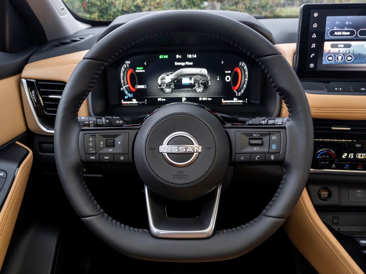 Интерьер/салон нового автомобиля Nissan X-Trail