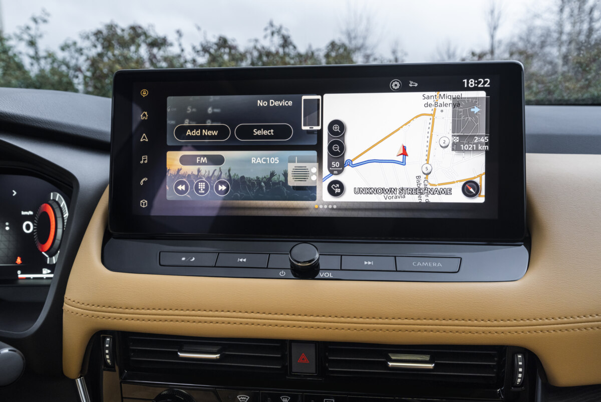 Интерьер/салон нового автомобиля Nissan X-Trail