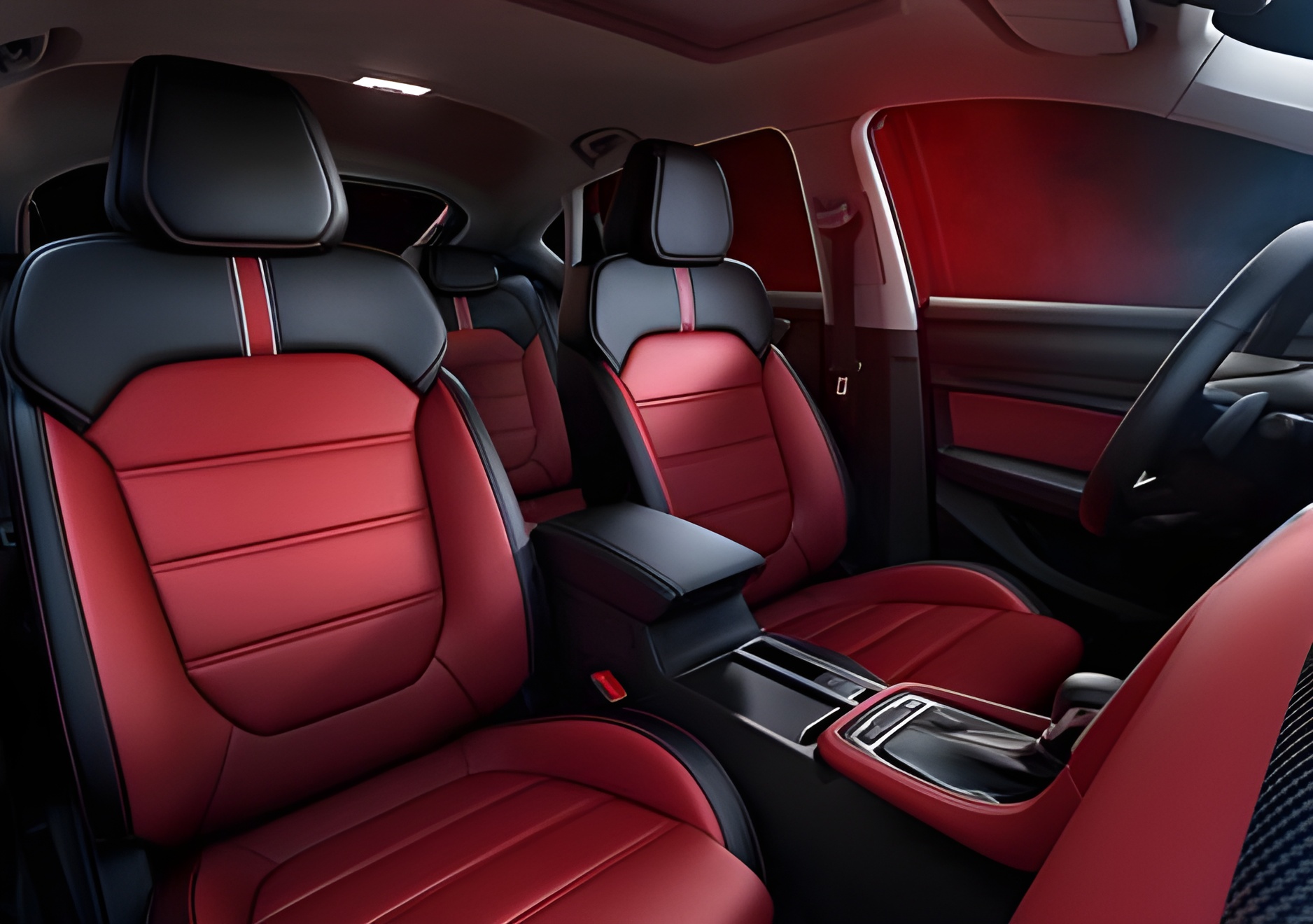 Интерьер/салон нового автомобиля MG 6