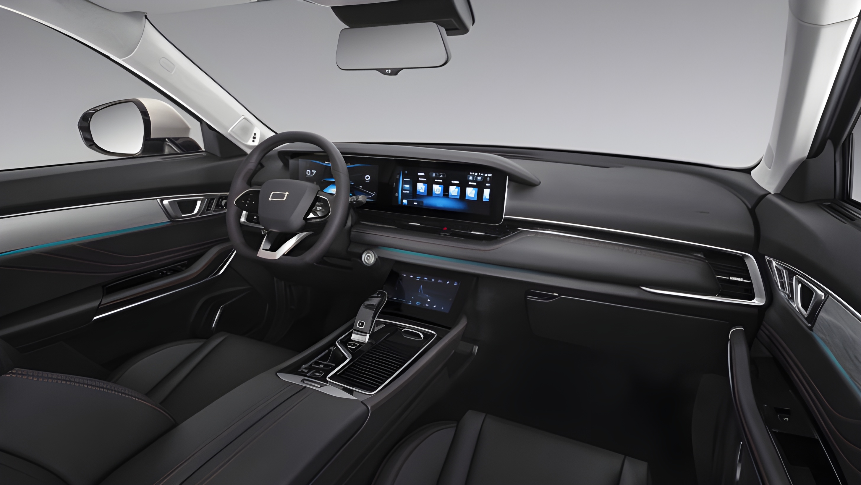 Интерьер/салон нового автомобиля FAW Bestune T99