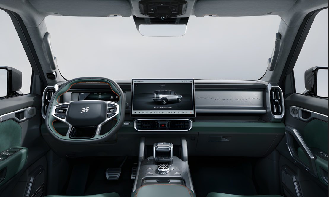 Интерьер/салон нового автомобиля Jetour T2