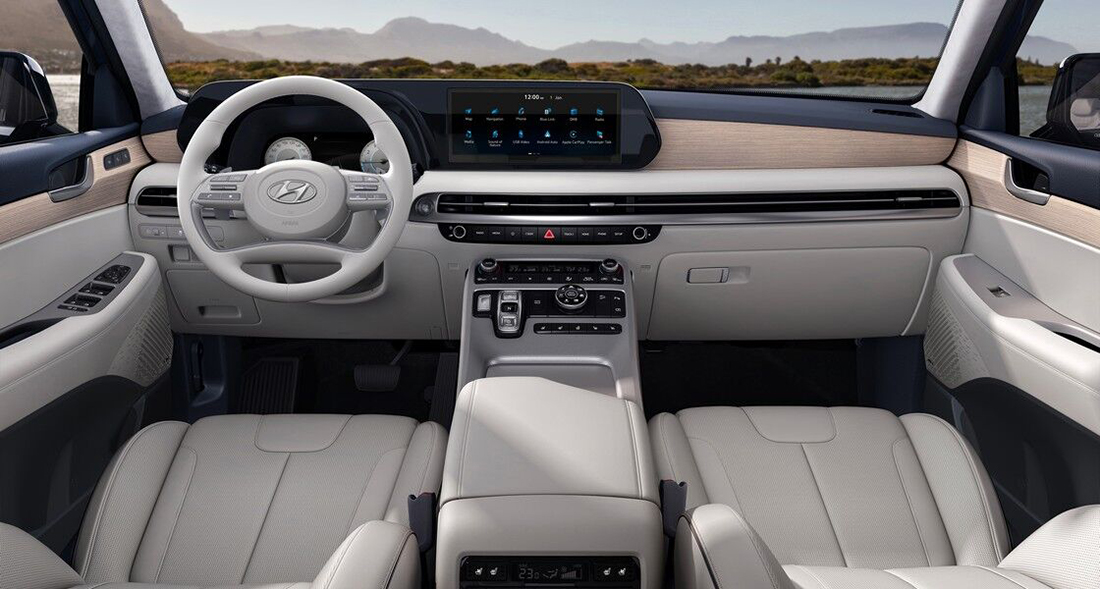 Интерьер/салон нового автомобиля Hyundai Palisade 
