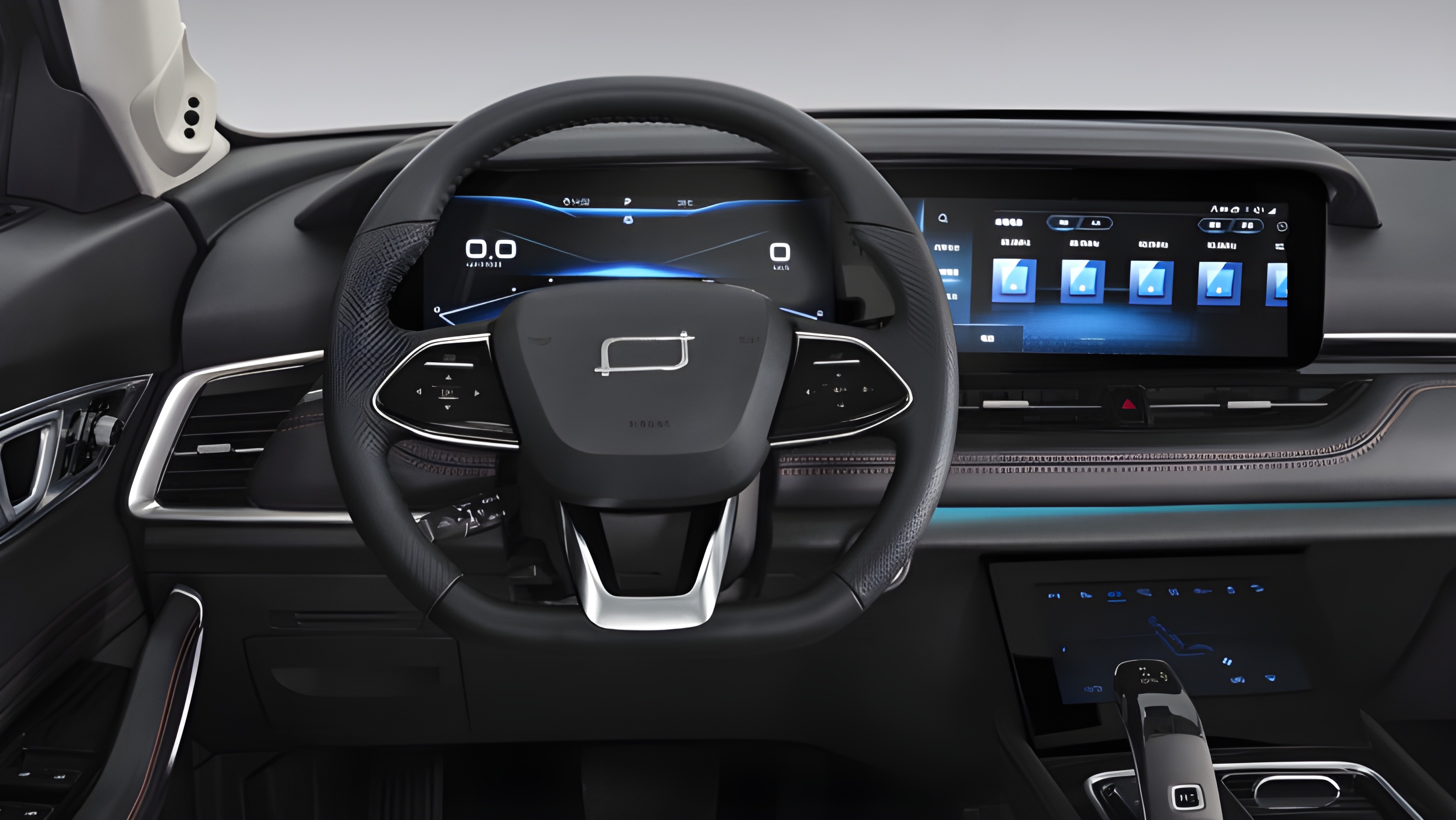 Интерьер/салон нового автомобиля FAW Bestune T99