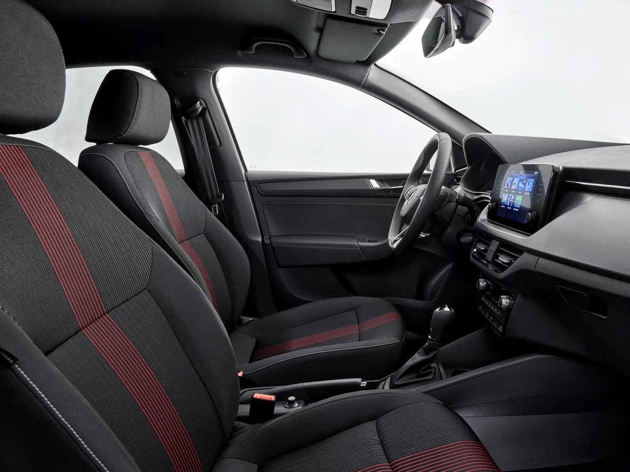 Интерьер/салон нового автомобиля Skoda Rapid