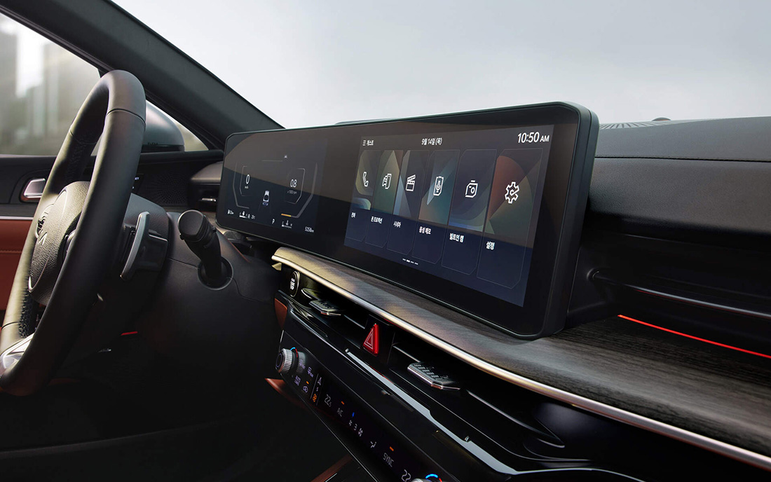 Интерьер/салон нового автомобиля Kia K5 NEW