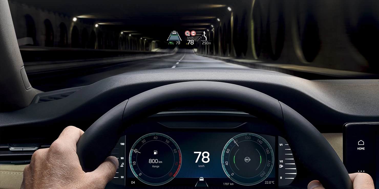 Интерьер/салон нового автомобиля Skoda Octavia