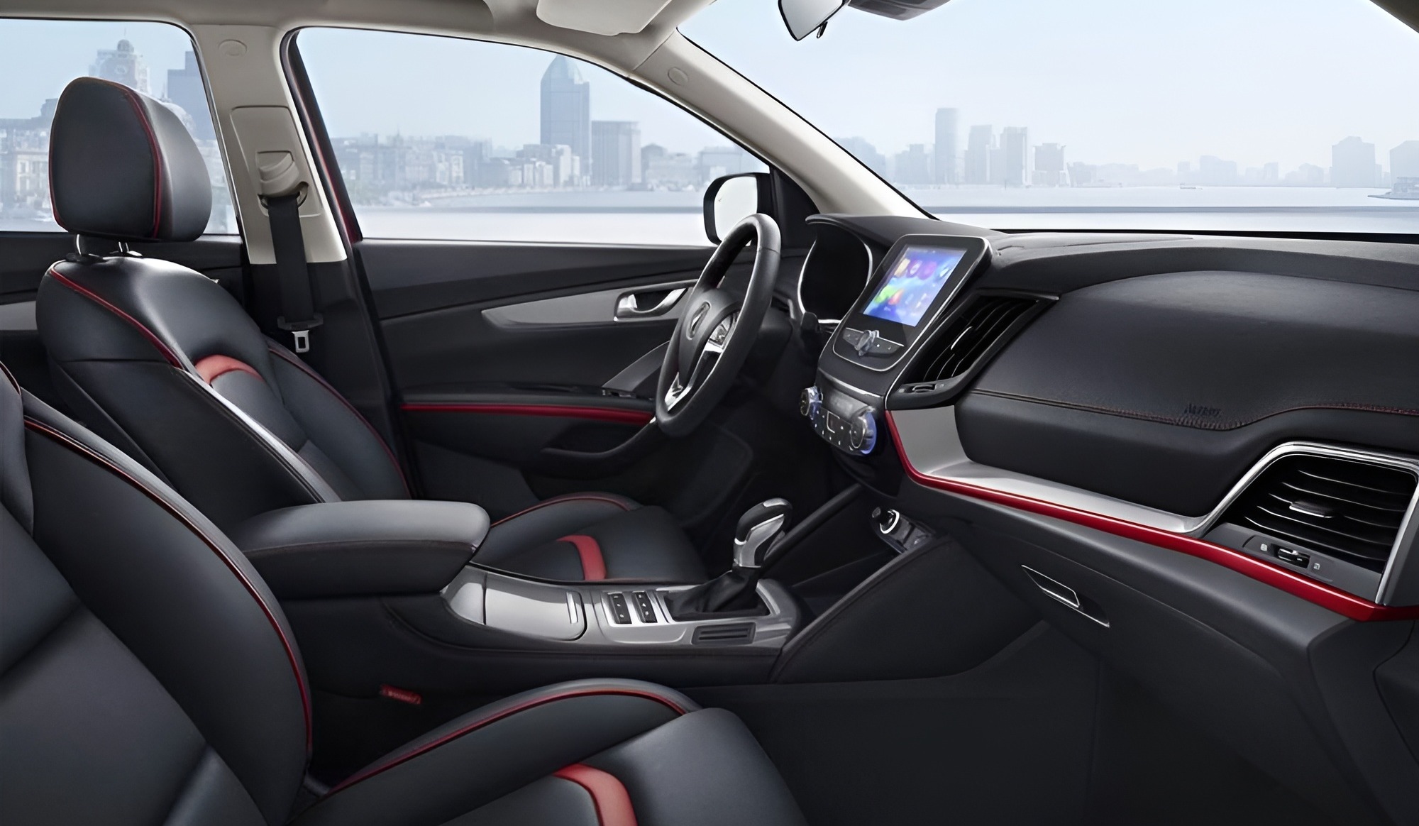 Интерьер/салон нового автомобиля Changan CS55