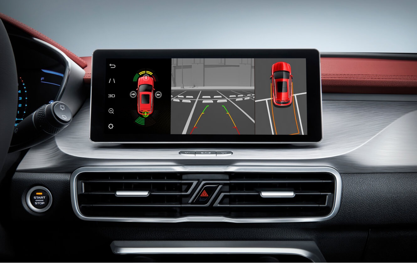 Интерьер/салон нового автомобиля Belgee x50