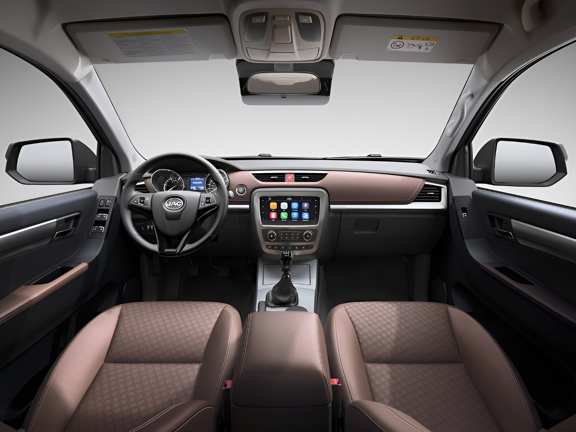 Интерьер/салон нового автомобиля JAC T8