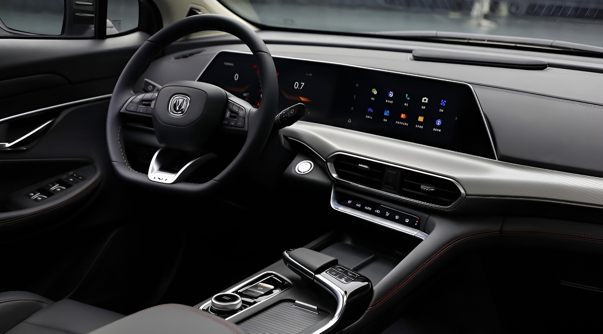 Интерьер/салон нового автомобиля Changan UNI-T