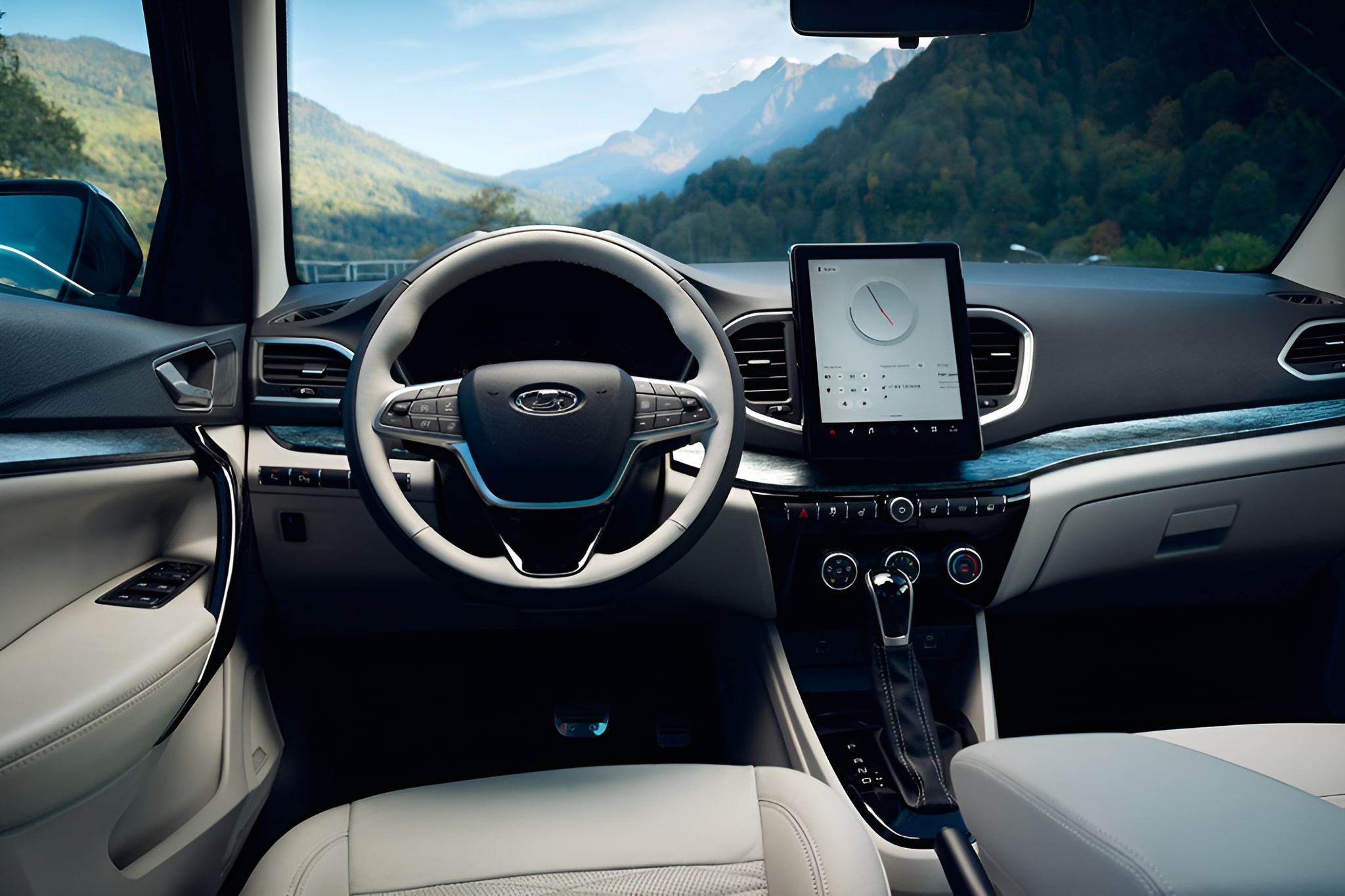 Интерьер/салон нового автомобиля LADA Aura