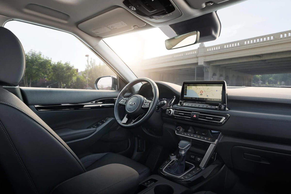 Интерьер/салон нового автомобиля Kia Seltos