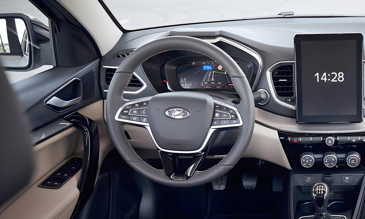 Интерьер/салон нового автомобиля LADA Vesta New