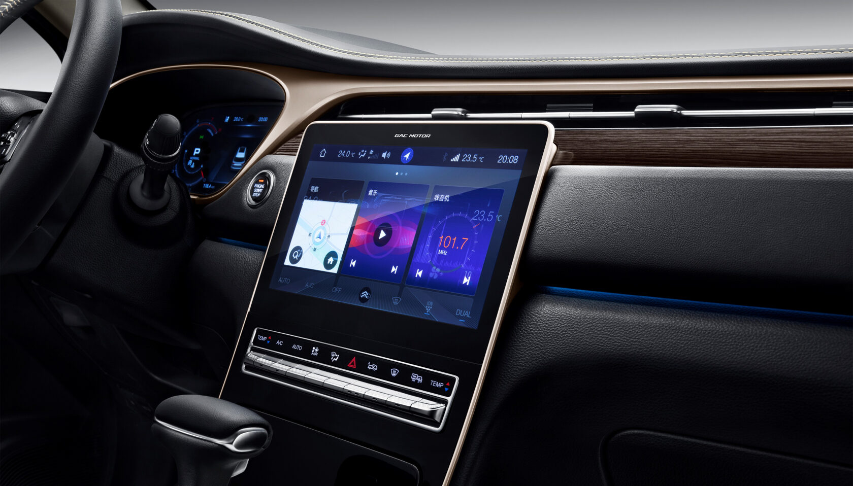 Интерьер/салон нового автомобиля GAC GS5
