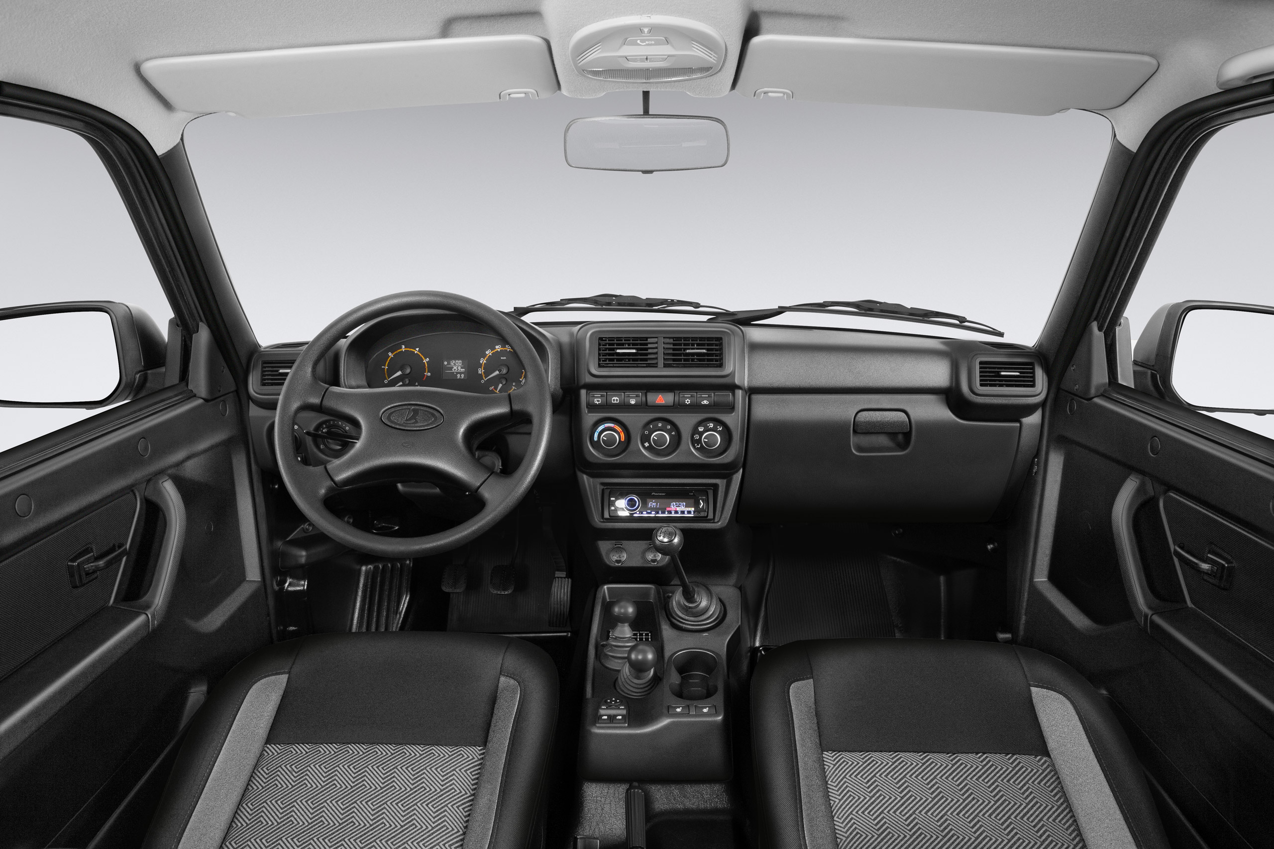 Интерьер/салон нового автомобиля LADA Niva Legend 3D