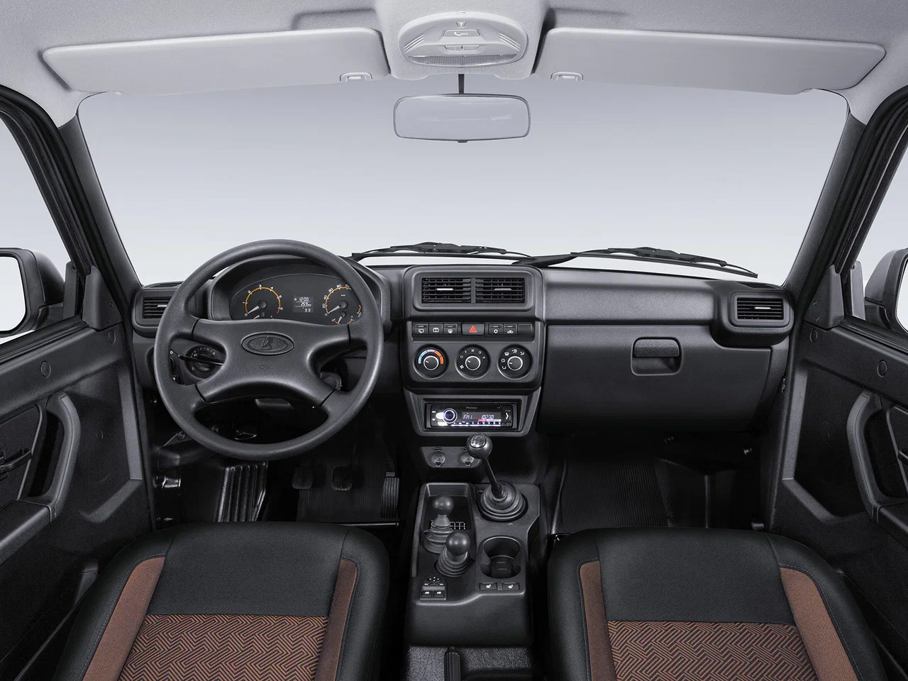 Интерьер/салон нового автомобиля LADA Niva Legend 3D