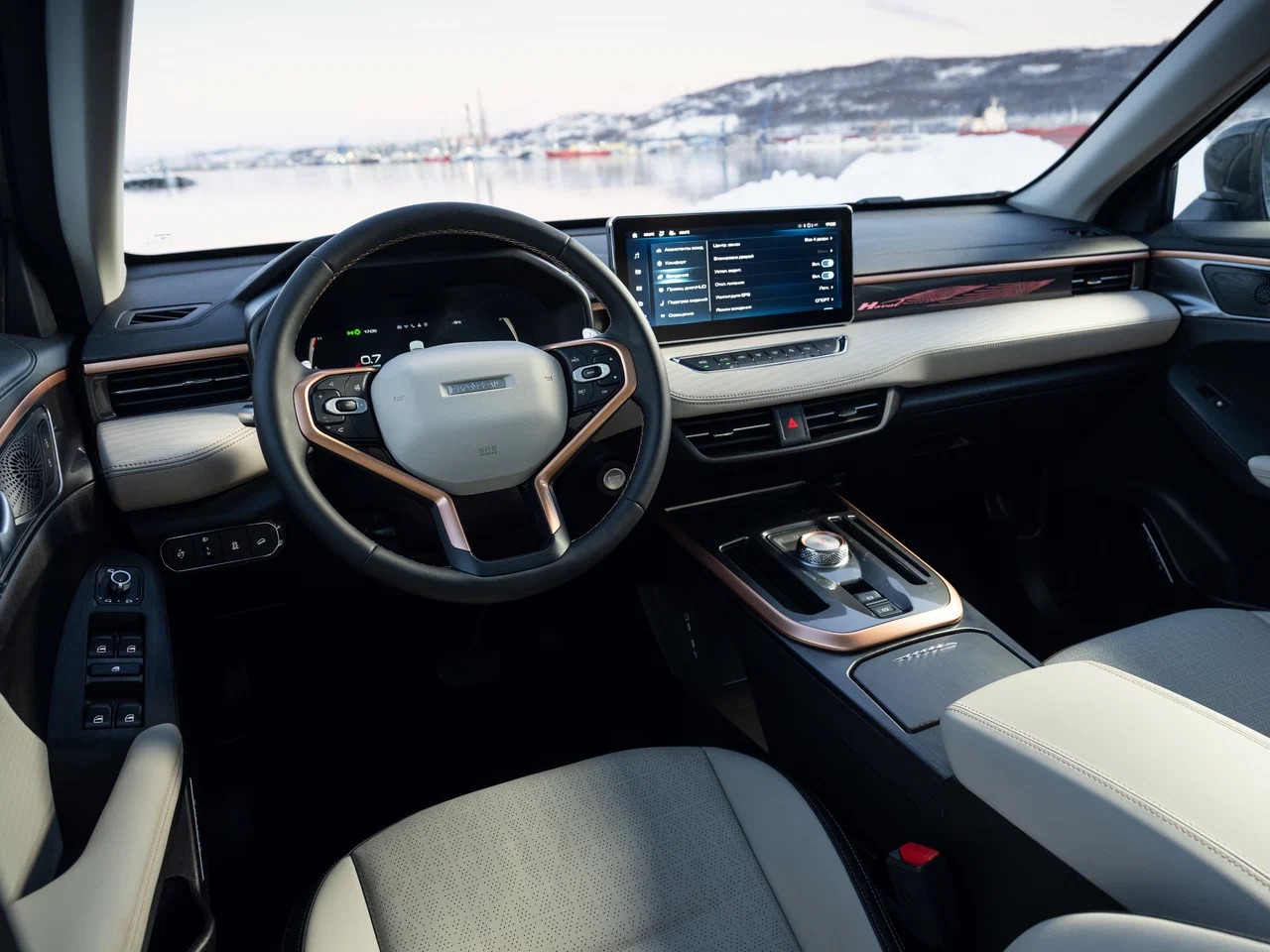 Интерьер/салон нового автомобиля Haval Jolion